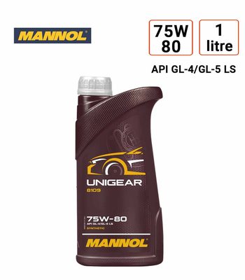 Huile Mannol UniGear pour boite de vitesses manuelle 75W80