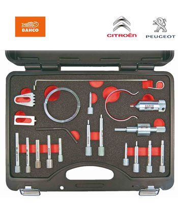 Coffret BAHCO de calage distribution pour Peugeot, Citroën, PSA ESSENCE
