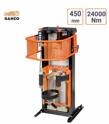 Compresseur de ressorts double piston avec grille de protection BAHCO
