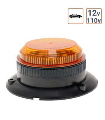 Feux à éclats Miniflash 12V ou 110V fixation à plat.