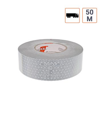 Bande contour réfléchissante ECE 104 pour camion - 50 mètres