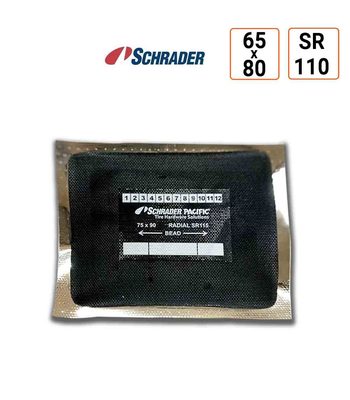 Emplatre SR 110 Schrader 65x80 mm - boite de 20 ex.