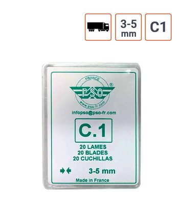 Lame à Retailler C1 de PSO - boite de 20 lames.