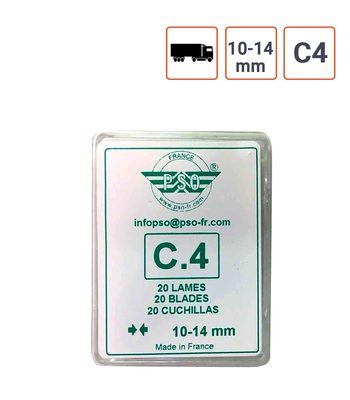 Lame à Retailler C4 de PSO - boite de 20 lames.